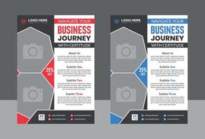 Different Layout Corporate Modern Creative Flyer Design Concept Template Brochure Flier Leaflet presentation book cover layout in A4 size vector