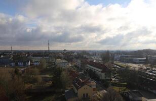 Overview over the Hanseatic city of Greifswald photo