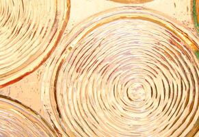 Macro of light effects in an ornamental glass pane photo