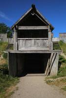 Gate of the castle in Trelleborg, Sweden photo