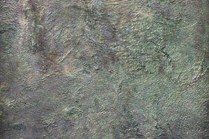 Metal texture with colorful reflections and refractions photo