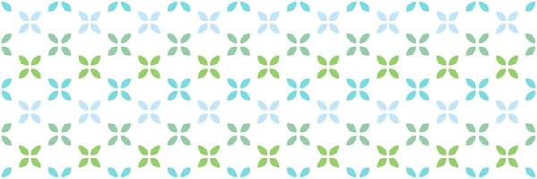 Seamless Floral decorative pattern, web banner background vector