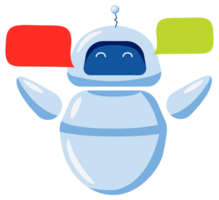 Chat Bot sign for support, customer service concept. Robot icon. Artificial intelligence AI. Virtual assistant. png
