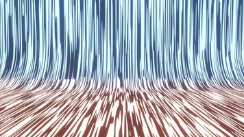 Abstract background with flowing current style. The red and blue glowing lines move vertically. Illustration of changing AC electric current to DC video