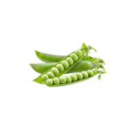 Perfectly Isolated Peas and Beans on Transparent Background png