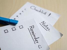 Maximizing productivity organizing life checklists for a minimalist home workspace photo