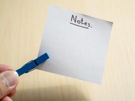 Boost your productivity creating effective notes for home office development photo