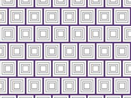 a purple and white pattern with squares and squares vector