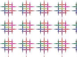 a colorful pattern of the rainbow lines vector