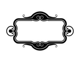 Vintage Ornament Frame and Decorative Border frame Luxury Design vector