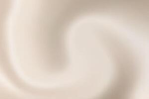 Background with beige swirl gradient texture. Light nude color gradation. White and creamy brown neutral abstract backdrop. Neutral champagne elegant warm and soft bg. vector