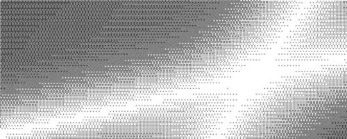 Bitmap pattern with pixel texture. Dotted gradient. Retro gradation of computer game bg. Abstract geometric halftone effect. Digital speckle dither wallpaper vector