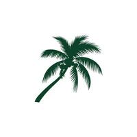 New Creative simple Tree silhouette Style background design template vector