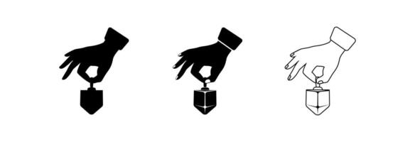 Dreidel game icon. vector