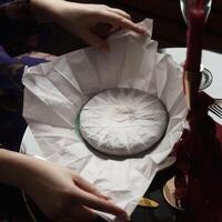 An Artful Presentation of a Delicate and Exquisite Dish that Captivates the Senses photo