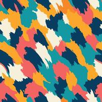 A colorful abstract pattern with orange, blue and yellow vector