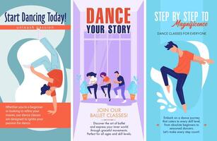 Elegant Ballet Dance Sequence vector