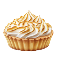 Swirled Lemon Cream Tart png