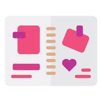 Scrapbooking Hobby object icon illustration vector