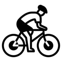Cycling Hobby object icon illustration vector