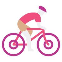 Cycling Hobby object icon illustration vector