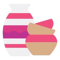 Pottery Hobby object icon illustration vector