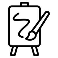 Painting Hobby object icon illustration vector
