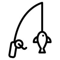 Fishing Hobby object icon illustration vector