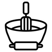 Baking Hobby object icon illustration vector