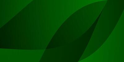 Abstract green curve design background with simple papercut shapes pattern. Green background with modern style element. vector