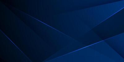 Abstract futuristic dark blue background with light and shadow. vector
