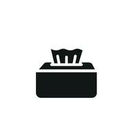 Tissue icon concept revealed through a modern and simple graphic design vector