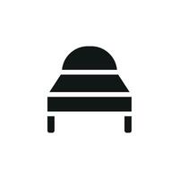 Bed icon design templates simple and modern vector
