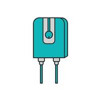 Water heater icon design showcasing a simple and modern concept graphic vector