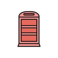 Book shelf icon design with an emphasis on symmetry and timeless design concept graphic vector
