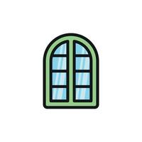 Window icon design tailored for a futuristic and elegant visual appeal concept graphic vector