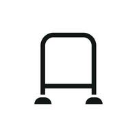 Icon concept displayed in a modern and simple hanger graphic design vector