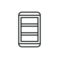 Book shelf icon design crafted with a sleek and contemporary visual approach graphic vector