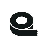 Tape icon design inspired by geometric shapes and contemporary trends concept graphic vector