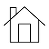 Home icon icon Simple element illustration Home symbol design Can be used for web and mobile vector