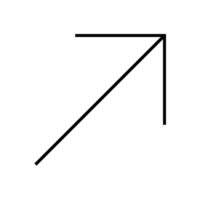 Versatile Linear Direction Arrows for Visual Guide vector