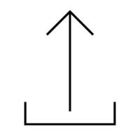 Abstract Linear Arrows for Directional UI-UX Elements vector