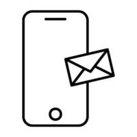 Phone icon Telephone icon symbol for app and messenger vector