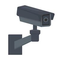 Security camera icon. Flat illustration of CCTV Surveillance Camera icon for web vector
