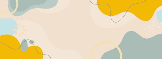 Color abstract banner and cover frame background. vector