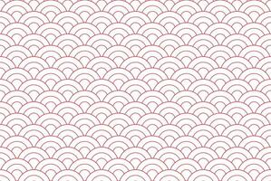 Chinese seamless geometric wave pattern background vector