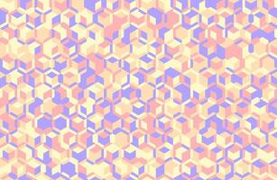Seamless geometric mosaic pattern with clean shapes. Perfect for abstract backgrounds, modern poster artwork, or trendy textile prints. vector