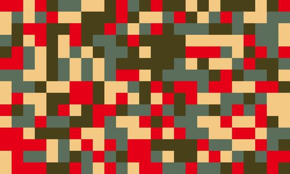 elegante mosaico loseta modelo con vibrante colores. Perfecto para textil, decorativo cubiertas, o moderno gráfico diseño con estructurado y simétrico apelar. vector