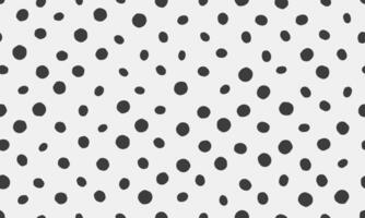 Seamless dotted pattern with colorful circles, ideal for textile fabrics, wallpaper, or abstract backgrounds. A trendy geometric design for creative decor. vector