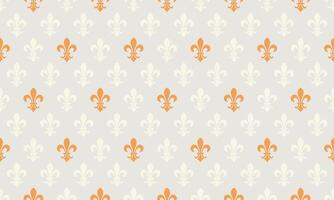Pattern horizontal carnival french. Vip sparse a curtain floral. Monarchy graphic for clothes elegance. vector